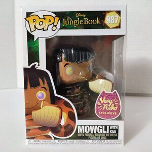 Pop! Disney - The Jungle Book - Mowgli w/ Kaa #987 - Very Neko Exclusive